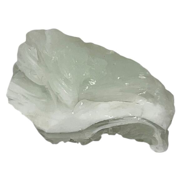 Milk Glass Opalescent Layered Art Glass Cullet Glowing Manganese Slag #5GL92 - Picture 2 of 8